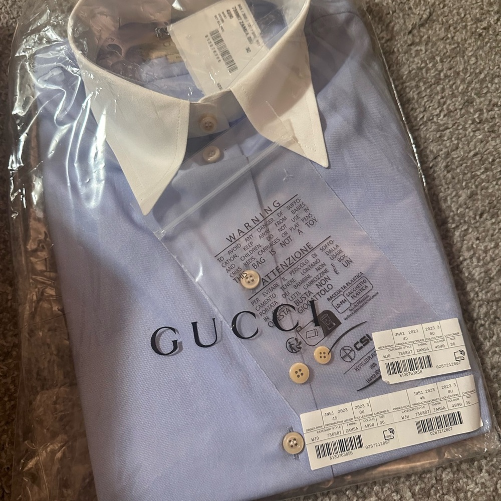 Gucci women’s Blue Shirt